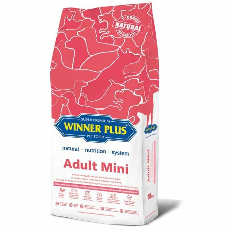 Winner Plus Adult Mini Chicken - 18 kg (4,44 € pro 1 kg) von Winner Plus