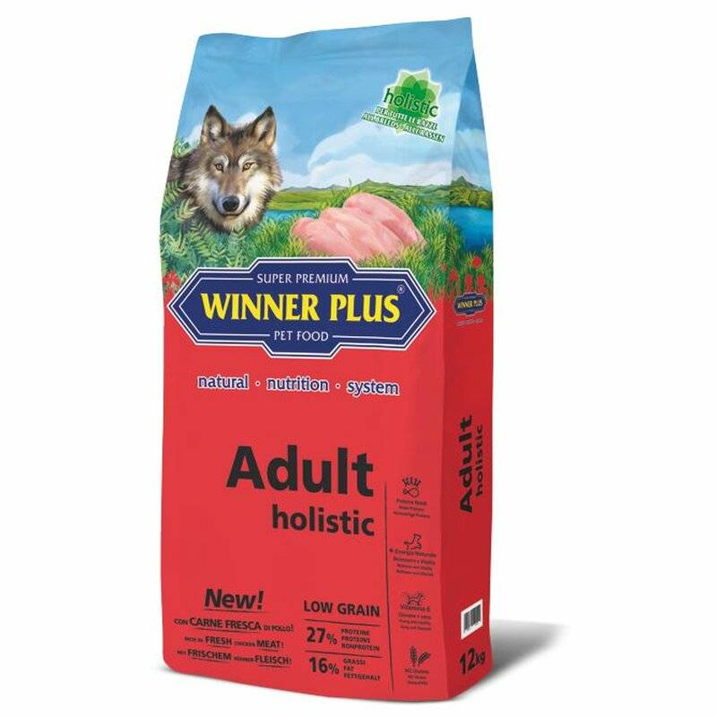 Winner Plus Holistic Adult Sparpaket 2 x 12 kg (5,19 € pro 1 kg) von Winner Plus