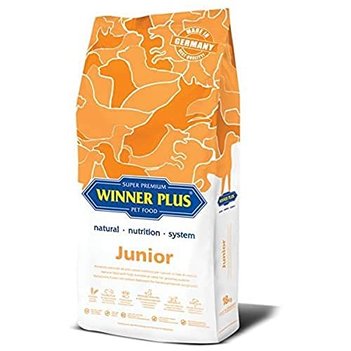 Winner Plus Junior 3 kg - Natürliches Futter mit hohem Nährstoffwert für Welpen in ihrer Wachstumsphase von Winner Plus