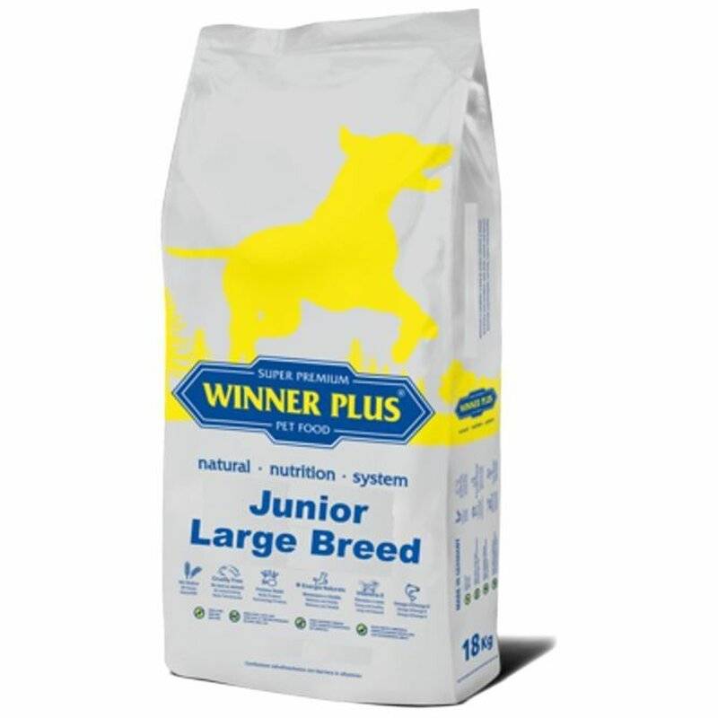 Winner Plus Junior Large Breed 18 kg (4,44 € pro 1 kg) von Winner Plus