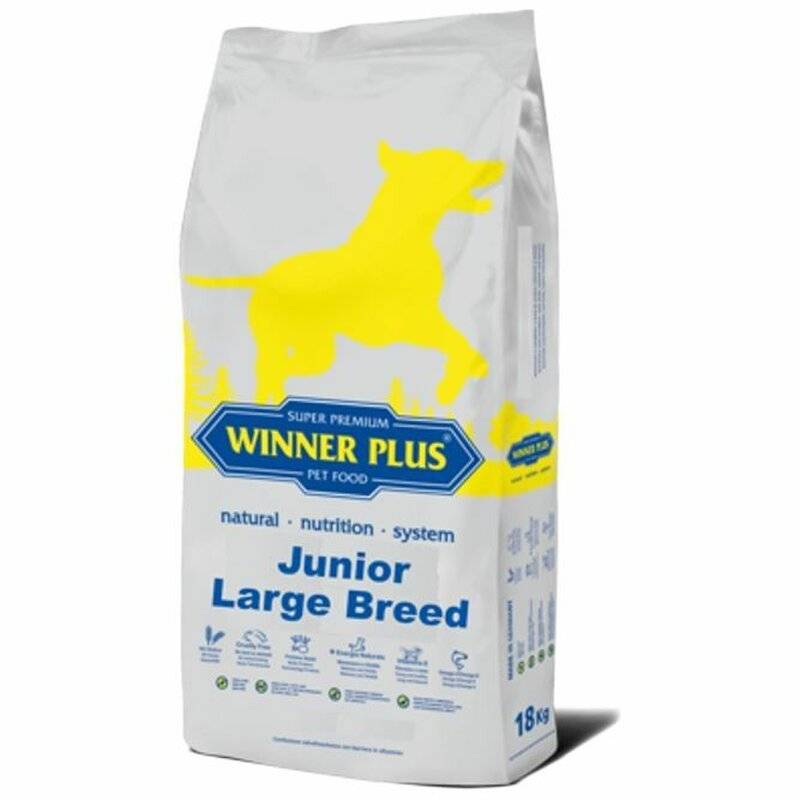 Winner Plus Junior Large Breed 18 kg (4,43 € pro 1 kg) von Winner Plus