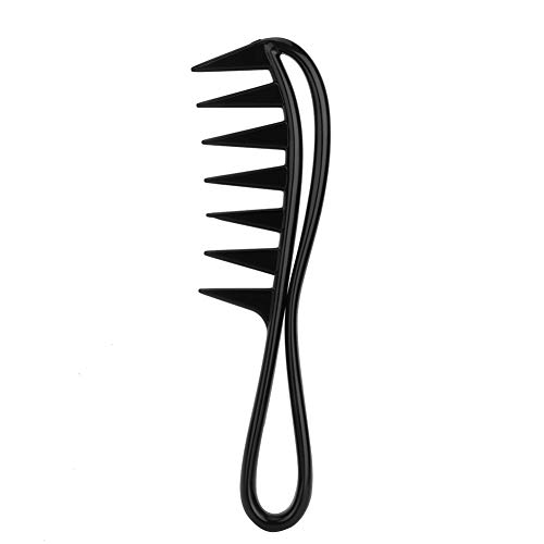 Winnfy 2Pcs Professionelle Salon Breite Zähne Hai Kamm Lockiges Haar Friseur Kamm Haarstyling-Tool von Winnfy