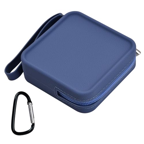 Wisebom Leckerli-Tasche aus Silikon mit Hundeklicker,Futtertasche für Hundetraining,Hundezubehör Taschengröße leicht zu reinigenReißverschluss-Design, tragbare Leckerli-Tasche (Blau) von Wisebom