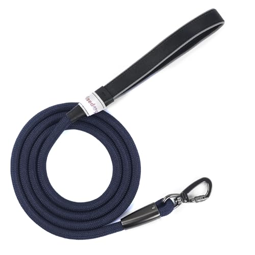 Wisedog 1,9m Seeblau Karabinerhundeleine Robuste Leine für große, mittelgroße und kleine Hunde Robuste Hundeleine mit weichem, gepolstertem Griff Wisedog 1,9m Seeblau Karabinerhundeleine Robuste Leine für große, mittelgroße und kleine Hunde Robuste Hundeleine mit weichem, gepolstertem Griff von Wisedog