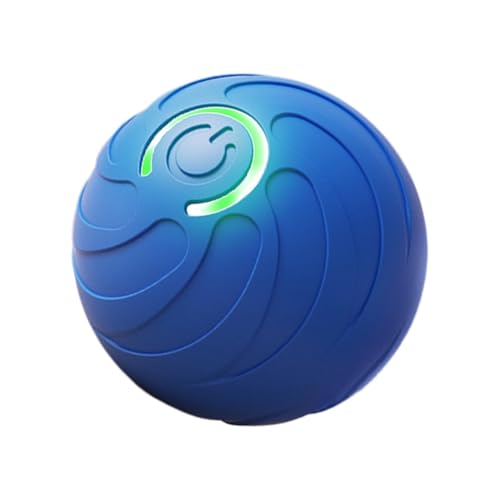 Elektrischer rollender Spielzeugball für Haustiere, automatisch beweglicher springender rollender Ball, Wiederaufladbares -Katzenspielzeug, interaktiv für das Katzentraining, Interaktives Katzenspi von Wisylizv
