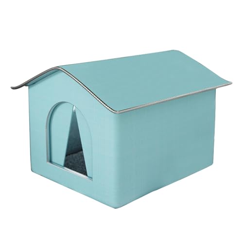 Feral Katzenhaus - Faltbares Winter-Haustierbett | Kätzchenhöhle, wasserdicht, regendicht, Kaninchenbett, Haustierzelt für Welpen, Wildkatze, Feral Katzenhaus - Faltbares Winter-Haustierbett | Kätzchenhöhle, wasserdicht, regendicht, Kaninchenbett, Haustierzelt für Welpen, Wildkatze, von Wisylizv