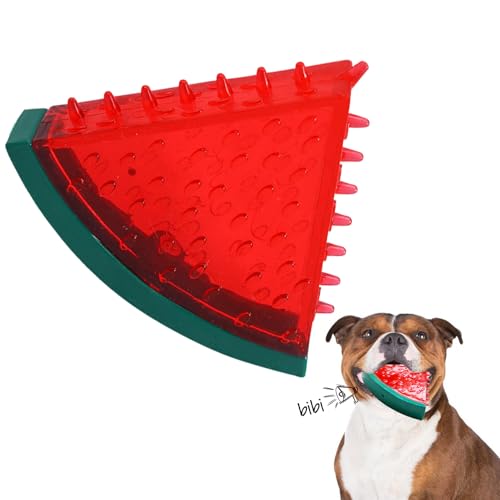 Haustier Teether -Kühlung Kauenspielzeug - Hundekühlung Freezierbares Cheew Toys | Sommerkühlung Fruchtform Langlebige Dogg Ice Cheww Toyys | Kleine und mittelgroße Hundezähne kühlt mit Geräusch von Wisylizv