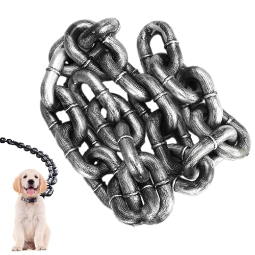 Hundeleinenkette, lustige Welpenhauslinien, Metall-Hundehalsband, wasserdicht, langkettig, Hundetrainingsleinen für den Außenbereich Hundeleinenkette, lustige Welpenhauslinien, Metall-Hundehalsband, wasserdicht, langkettig, Hundetrainingsleinen für den Außenbereich von Wisylizv