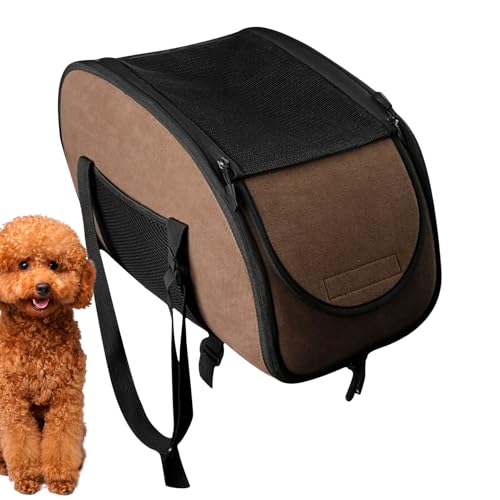 Hundewagensitz - Autositz Mit Armlehre Und Sicherheitsgürtel │ Ventile Transport Bag Stoff | Oxford Atmungsaktives Faltbares Waschwert Für Kleine Und Mittlere Hundereisenfahrten von Wisylizv