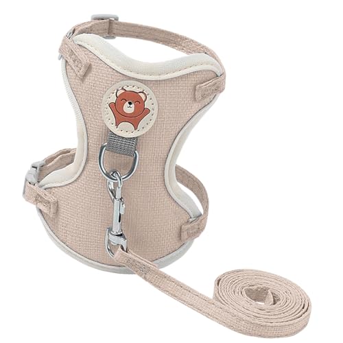 Hundeweste Kabelbaum - Welpenweste Mit Einstellbarer Schnalle | Atmungsaktives Polyester -Hundetyp | Wandertraktionseil Im Freien Für Kleine Haustiere Mit Cartoon -Patch Für Reisen Und Tägliche Verwen Hundeweste Kabelbaum - Welpenweste Mit Einstellbarer Schnalle | Atmungsaktives Polyester -Hundetyp | Wandertraktionseil Im Freien Für Kleine Haustiere Mit Cartoon -Patch Für Reisen Und Tägliche Verwen von Wisylizv