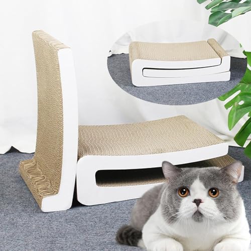 Katzenkratzern-2-in-1 Vertikal & Horizontale Kratzmatte Mit Reversiblen Design | Umweltfreundlich, Ungiftig Und Kratzfest | Ideal Für Innenkatzen | Schützt Möbel | Katzenkratzern-2-in-1 Vertikal & Horizontale Kratzmatte Mit Reversiblen Design | Umweltfreundlich, Ungiftig Und Kratzfest | Ideal Für Innenkatzen | Schützt Möbel | von Wisylizv