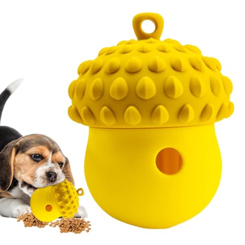 Leckerli-Spender für Hunde, Langeweile Buster, Snack-Spenderspielzeug – Eichelform, Hundespielzeug, Ball, Langeweile Buster, Spielzeug, interaktiver Hundeball, Welpen-Training, Haustierspielzeug für Leckerli-Spender für Hunde, Langeweile Buster, Snack-Spenderspielzeug – Eichelform, Hundespielzeug, Ball, Langeweile Buster, Spielzeug, interaktiver Hundeball, Welpen-Training, Haustierspielzeug für von Wisylizv