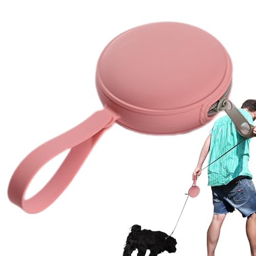 Leckerli-Tasche für Hunde – Silikon Leckerli-Tasche – tragbare maschinenwaschbare Haustier-Snack-Packung – multifunktionale Haustier-Trainingstasche mit Griff für Kekse, Leckereien, trockenes Fleisch von Wisylizv