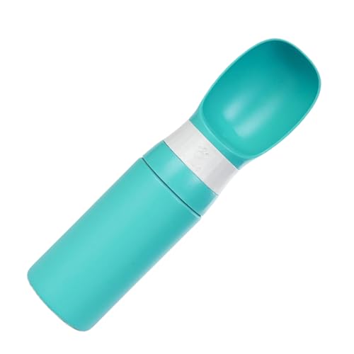 Tragbare Flasche für Hunde - Wasserflasche für Hunde | Spender mit Tank Perr integriertes Essen | Reisezubehör Antigokciare Perrr Walks | Leicht zu transportieren und zu reinigen von Wisylizv