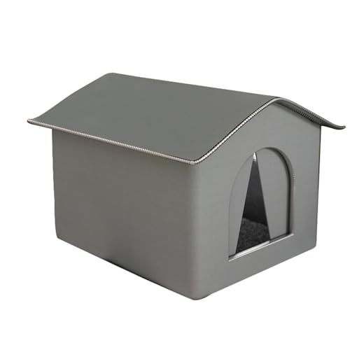 Unterschlupf für streunende Katzen, faltbar, warme Haustierhöhle für den Winter, wasserdicht, regendicht, Kaninchenbett, Kätzchenhöhle, Hundehaus für Katzen, kleine Hunde Unterschlupf für streunende Katzen, faltbar, warme Haustierhöhle für den Winter, wasserdicht, regendicht, Kaninchenbett, Kätzchenhöhle, Hundehaus für Katzen, kleine Hunde von Wisylizv