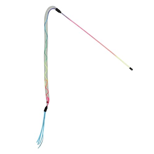 Wisylizv Federstab Katzenspielzeug,Katzenspielzeug Federstab,Kätzchen-Federstab mit Glöckchen - Federn Zauberstab Katze Angelrute, Stick String Spielzeug für Kätzchen Katzen Bewegung und Spaß Wisylizv Federstab Katzenspielzeug,Katzenspielzeug Federstab,Kätzchen-Federstab mit Glöckchen - Federn Zauberstab Katze Angelrute, Stick String Spielzeug für Kätzchen Katzen Bewegung und Spaß von Wisylizv