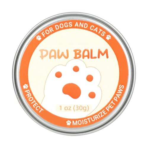 Wisylizv Hundepfotenbalsam für Hunde – Rissige trockene und Pads – - und Nasenbalsam für Hunde und Katzen – Lotion für trockene rissige, beschädigte trockene Nasen oder Schnauzen von Wisylizv
