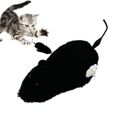 Wisylizv Katzenmäuse Spielzeug – Aufziehbare Indoor-Katzen-Plüsch-Maus Jagdspielzeug | Minis springende Ratten Plüschmäuse | Uhrwerk Maus Laufspielzeug | Realistisches Maus-Rennspielzeug für Kätzchen Wisylizv Katzenmäuse Spielzeug – Aufziehbare Indoor-Katzen-Plüsch-Maus Jagdspielzeug | Minis springende Ratten Plüschmäuse | Uhrwerk Maus Laufspielzeug | Realistisches Maus-Rennspielzeug für Kätzchen von Wisylizv