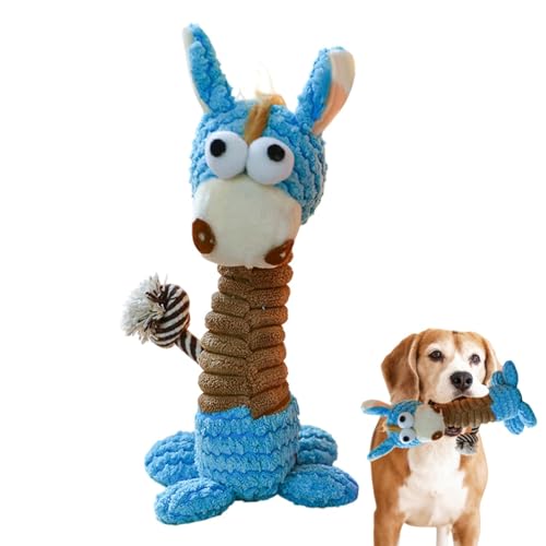 Wisylizv Quietschspielzeug für Hunde | Giraffe Plüsch Quietschspielzeug für Hunde | Weiches, interaktives Stofftier Kauspielzeug für Hunde und Katzen, Zahnreinigung und Training Haustier Spielzeug Wisylizv Quietschspielzeug für Hunde | Giraffe Plüsch Quietschspielzeug für Hunde | Weiches, interaktives Stofftier Kauspielzeug für Hunde und Katzen, Zahnreinigung und Training Haustier Spielzeug von Wisylizv