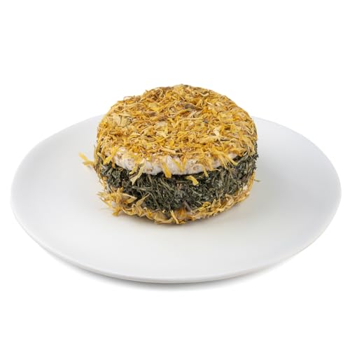 Witte Molen, Puur Pauze Reisscheibe Kräuter & Blumen, 130 g, Gelb, Futter für Nagetiere, eine köstliche und gesunde Aktivität, ohne Konservierungsstoffe, Farbstoffe oder künstliche Aromen Witte Molen, Puur Pauze Reisscheibe Kräuter & Blumen, 130 g, Gelb, Futter für Nagetiere, eine köstliche und gesunde Aktivität, ohne Konservierungsstoffe, Farbstoffe oder künstliche Aromen von Witte Molen