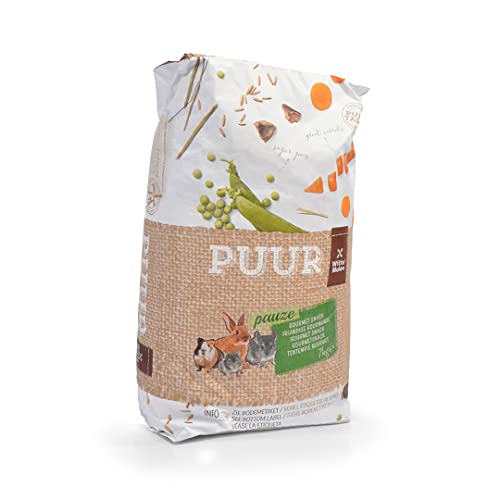 Witte Molen PUUR Gourmet-Snack für Kaninchen und Nager 7kg von Witte Molen