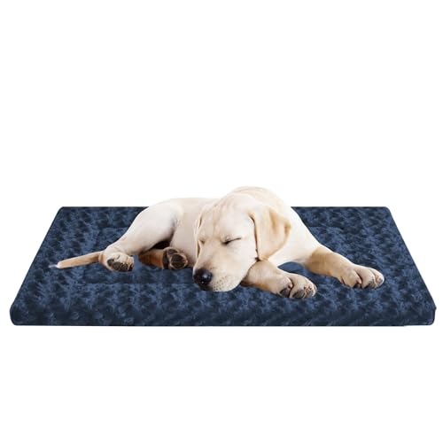 Hundebett-Matte (Dunkelblau, Größe M (L x B x T): 76,2 x 50,8 x 3,8 cm von Wittop