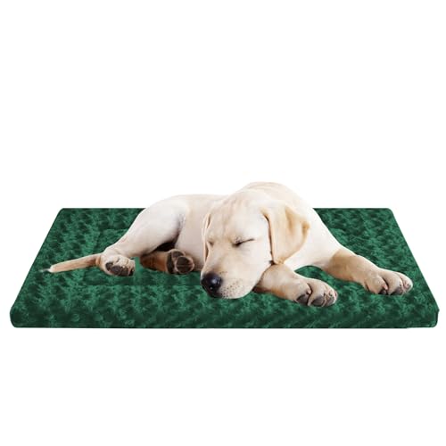 Hundebett-Matte (Dunkelgrün, Größe M (L x B x T): 76,2 x 50,8 x 3,8 cm von Wittop