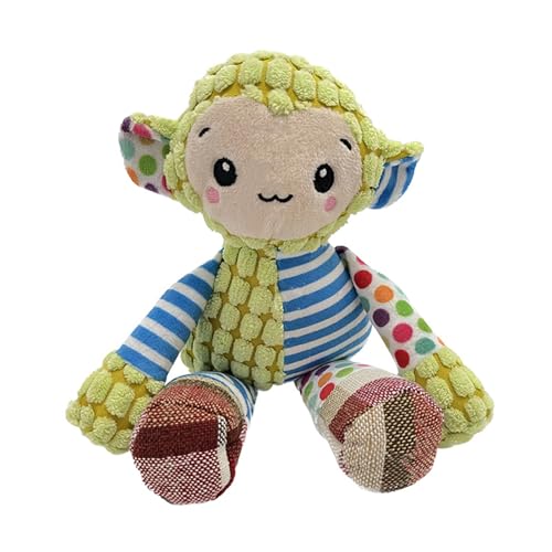 Wizoowip Buntes Haustierspielzeug, knirschende Zähne, Haustier-Plüschspielzeug, bissfest, interaktives Hunde-Quietschspielzeug, niedliches Tier-förmiges Haustier-Kauspielzeug, G Wizoowip Buntes Haustierspielzeug, knirschende Zähne, Haustier-Plüschspielzeug, bissfest, interaktives Hunde-Quietschspielzeug, niedliches Tier-förmiges Haustier-Kauspielzeug, G von Wizoowip