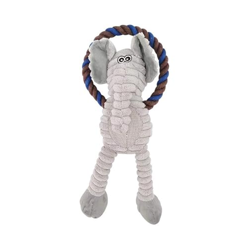 Wizoowip Hundespielzeug für alle Größen, Haustier-AFFE, Plüschtier für Hunde, beruhigendes Enten-Hundespielzeug mit Quaken, AFFE, Löwe, Elefanten-Design Elefant Einheitsgröße Wizoowip Hundespielzeug für alle Größen, Haustier-AFFE, Plüschtier für Hunde, beruhigendes Enten-Hundespielzeug mit Quaken, AFFE, Löwe, Elefanten-Design Elefant Einheitsgröße von Wizoowip