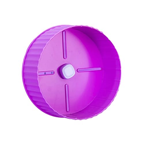 Wizoowip Umweltfreundliches Laufrad für Haustiere, langlebig, Übung, leise, Hamster, Laufen, Kleintier für Käfig, einfach zu Violett L Wizoowip Umweltfreundliches Laufrad für Haustiere, langlebig, Übung, leise, Hamster, Laufen, Kleintier für Käfig, einfach zu Violett L von Wizoowip