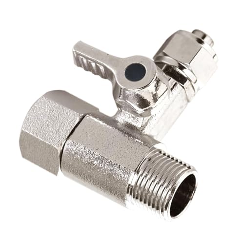 Wjelet Wasseranschluss Adapter T-Stück, Wasseranschluss Verteiler 3/8 Zoll Hochdruck Mit Absperrventil Für Wasserfilter Umkehrosmose Kühlschränke,Kompatibles Zubehör Zum Anschluss Von 2 Geräten Wjelet Wasseranschluss Adapter T-Stück, Wasseranschluss Verteiler 3/8 Zoll Hochdruck Mit Absperrventil Für Wasserfilter Umkehrosmose Kühlschränke,Kompatibles Zubehör Zum Anschluss Von 2 Geräten von Wjelet