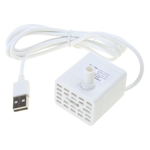 Wjsdsg Ersatzpumpe Für Haustier Trinkbrunnen Hund Und Für Katzen Wasserspender 1 5 W Abnehmbare Wasserpumpe USB Kabel DC5V 1 Wjsdsg Ersatzpumpe Für Haustier Trinkbrunnen Hund Und Für Katzen Wasserspender 1 5 W Abnehmbare Wasserpumpe USB Kabel DC5V 1 von Wjsdsg
