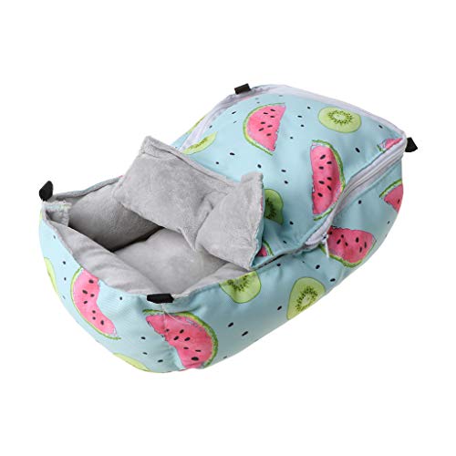 Wjsdsg Hamster Schlafsack Ratte Hamster Bett Warm Käfig Zubehör Kleine Haustier Nest Versteck Beutel Für Meerschweinchen von Wjsdsg