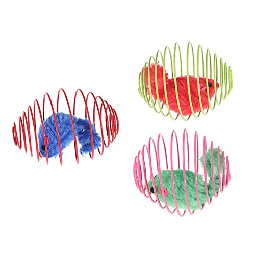 Wjsdsg Pelziges Katzenspielzeug Farbige Maus Käfig Bälle Spielen Fangen Von Mäusen Katzenbälle Spielzeug Kätzchen Interaktives Mäusespielzeug Für Den Innenbereich Wjsdsg Pelziges Katzenspielzeug Farbige Maus Käfig Bälle Spielen Fangen Von Mäusen Katzenbälle Spielzeug Kätzchen Interaktives Mäusespielzeug Für Den Innenbereich von Wjsdsg