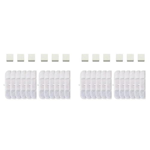 Wlauqueta 24 STÜCKE Drahtloser Automatischer Zirkulations-Smart-Trinkbrunnenfilter für Haustiere, Geeignet für Katzentrinkbrunnen Wlauqueta 24 STÜCKE Drahtloser Automatischer Zirkulations-Smart-Trinkbrunnenfilter für Haustiere, Geeignet für Katzentrinkbrunnen von Wlauqueta