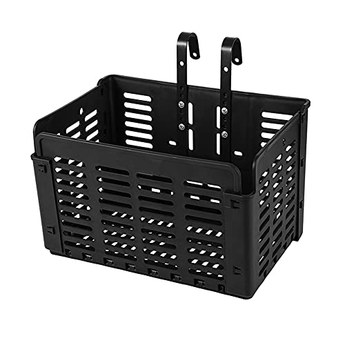 Wlauqueta Rückenkorb, faltbar, Schwarz, 31,5 x 22,5 x 20,5 cm / 12,4 x 8,8 x 8,0 (offen), Universal-Körbe, Aufbewahrung für von Wlauqueta