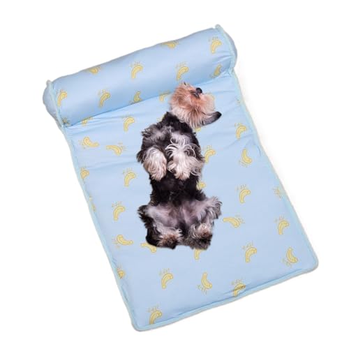 Wlikmjg Erfrischendes Bett Für Hunde Und Katzen, 60 X 40 X 15 cm Haustier Wellness Teppich Für Hunde Und Katze, Frisches Kissen Mit Integriertem Kissen, Für Das Haus, Das Reisen Oder Im Auto Wlikmjg Erfrischendes Bett Für Hunde Und Katzen, 60 X 40 X 15 cm Haustier Wellness Teppich Für Hunde Und Katze, Frisches Kissen Mit Integriertem Kissen, Für Das Haus, Das Reisen Oder Im Auto von Wlikmjg