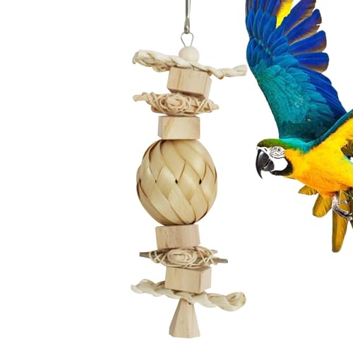 Wlikmjg Holzvogelspielzeug, Vogelspielzeug für | Hölzernen Bissblocks für Käfig - Multi-Layer-Vogelblöcke, lustige Haustiervorräte für Hamster, Küken, Rennmäuse Wlikmjg Holzvogelspielzeug, Vogelspielzeug für | Hölzernen Bissblocks für Käfig - Multi-Layer-Vogelblöcke, lustige Haustiervorräte für Hamster, Küken, Rennmäuse von Wlikmjg