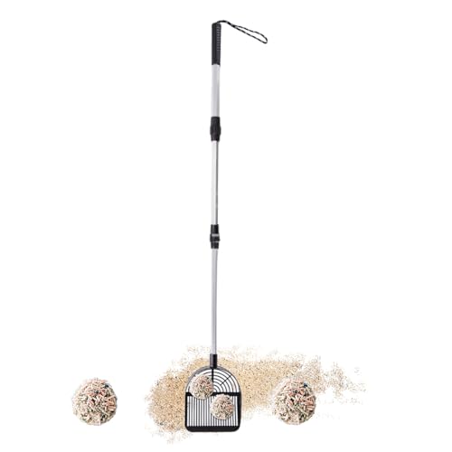 Wlikmjg Hühnerkot Schaufel - Ausziehbare Katzentoiletten-Schaufel | Edelstahl Haustierzubehör Mit Multifunktion Für, Garten Und Tierhygiene Wlikmjg Hühnerkot Schaufel - Ausziehbare Katzentoiletten-Schaufel | Edelstahl Haustierzubehör Mit Multifunktion Für, Garten Und Tierhygiene von Wlikmjg