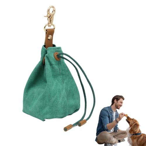 Wlikmjg Hundevergnügen Beutel, Welpen -Trainingstasche,Hundebag für Positive Verstärkung - Welpen -Kordelstring -Verschluss Lebensmitteltasche mit Schlüsselbund für Tier, Haustier, Katze, Kätzchen Wlikmjg Hundevergnügen Beutel, Welpen -Trainingstasche,Hundebag für Positive Verstärkung - Welpen -Kordelstring -Verschluss Lebensmitteltasche mit Schlüsselbund für Tier, Haustier, Katze, Kätzchen von Wlikmjg