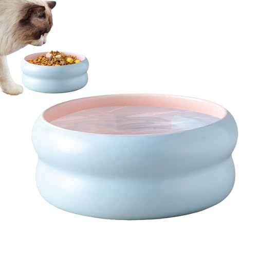 Wlikmjg Katzenfutternapf - Keramik Wassernapf Für Katzen | Hundenapf Aus Mikrowellengeeignetem Material Für Kätzchen Welpen Drinnen Und Draussen Wlikmjg Katzenfutternapf - Keramik Wassernapf Für Katzen | Hundenapf Aus Mikrowellengeeignetem Material Für Kätzchen Welpen Drinnen Und Draussen von Wlikmjg