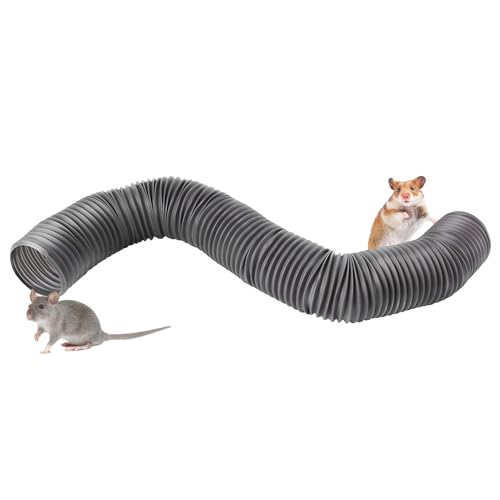 Wlikmjg Kleintier-Tunnel,Abenteuer Röhren Spielparadies - Leichtes Versteck-Spielset Für Kleintiere Zur Erkundung Und Entspannung – Für Hamster, Kaninchen Und Frettchen von Wlikmjg