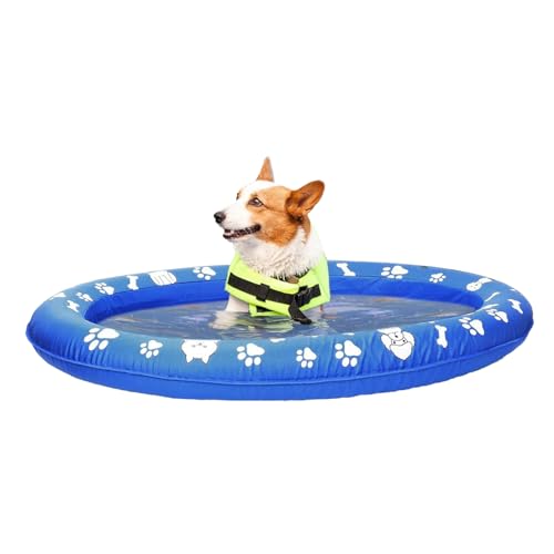 Wlikmjg Schwimmreifen für Hunde - Aufblasbare Hundeschwimmhilfe | Schwimmfloß Haustierbedarf für Welpen Schwimmen in Seen, Flüssen, am, für Outdoor Spiele, im Sommer, beim Camping und Wlikmjg Schwimmreifen für Hunde - Aufblasbare Hundeschwimmhilfe | Schwimmfloß Haustierbedarf für Welpen Schwimmen in Seen, Flüssen, am, für Outdoor Spiele, im Sommer, beim Camping und von Wlikmjg