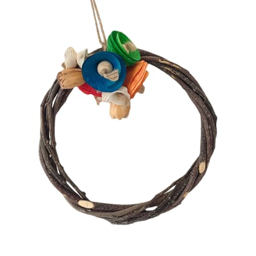 Wlikmjg Vogelschaukelspielzeug aus, Vogelschaukelständer,Vogelbarschständer mit Rindenstruktur - Langeweile Relief Vogelschaukel Vogelkäfig Zubehör Wlikmjg Vogelschaukelspielzeug aus, Vogelschaukelständer,Vogelbarschständer mit Rindenstruktur - Langeweile Relief Vogelschaukel Vogelkäfig Zubehör von Wlikmjg