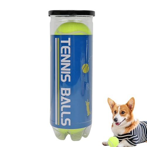 Wlikmjg Welpen -Tennisbälle, Ballhundspielzeug,3X unzerstörbare Fetch -Tennisbälle - Interaktiver Welpentraining Spielzeug im Freien Sport Haustier Supply für kleine, mittlere und große Hunde Wlikmjg Welpen -Tennisbälle, Ballhundspielzeug,3X unzerstörbare Fetch -Tennisbälle - Interaktiver Welpentraining Spielzeug im Freien Sport Haustier Supply für kleine, mittlere und große Hunde von Wlikmjg