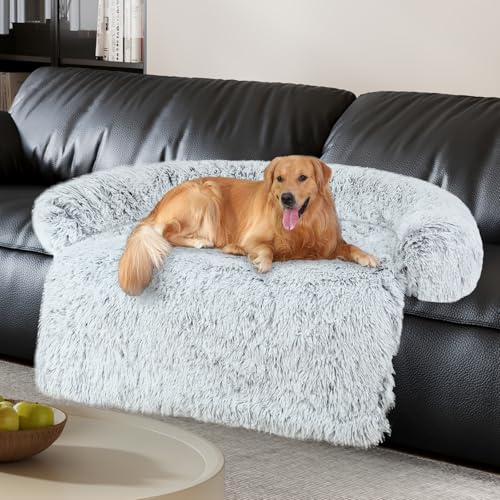 114,3 cm Hundesofa, Bettschutz für Hunde, Memory-Schaum, abnehmbarer flauschiger Plüsch-Bezug für Hunde, waschbar, Hundesofa, Bett, wasserdichtes Hundebett für Couch, Hundebezug für Couch für 114,3 cm Hundesofa, Bettschutz für Hunde, Memory-Schaum, abnehmbarer flauschiger Plüsch-Bezug für Hunde, waschbar, Hundesofa, Bett, wasserdichtes Hundebett für Couch, Hundebezug für Couch für von Wn's Day