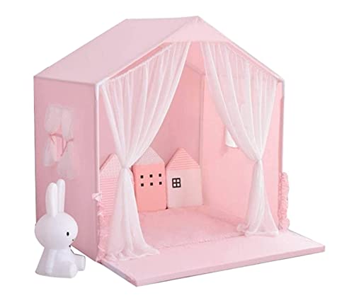 Haustierbett Hundehütte Teddy Kleiner Hund Katze Haustier Prinzessin Bett Haustierzelt Nest Vier Jahreszeiten Universal Abnehmbare Und Waschbare Zelte Welpenbett (Color : Pink, Size : 40 * 35 * 50cm) von Wnota