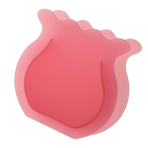 Wnvivi Aquarium-Vase, Transparentes Acryl, Kleines Aquarium, Desktop-Fischschale, Blumenvase, Hydrokultur-Pflanzenbehälter, Betta-Fischschale für Heimdekoration(Rosa) von Wnvivi