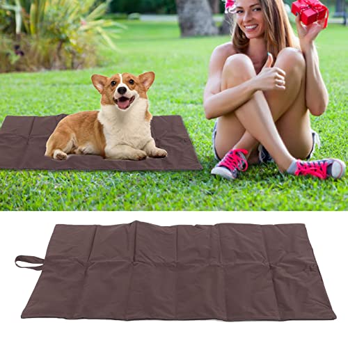 Wnvivi Faltbare Haustiermatte, 106 x 63 cm, tragbare wasserdichte Hunde-Schlafmatte, für drinnen und draußen, Hundebett-Matte für Camping, Reisehütte Wnvivi Faltbare Haustiermatte, 106 x 63 cm, tragbare wasserdichte Hunde-Schlafmatte, für drinnen und draußen, Hundebett-Matte für Camping, Reisehütte von Wnvivi