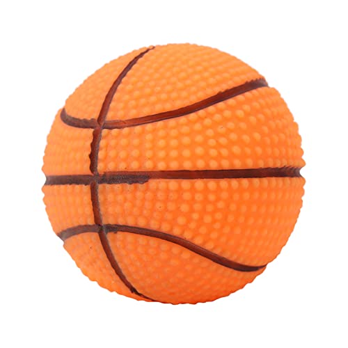 Wnvivi Haustier-Training, Kauspielzeug, quietschender Spielball, Geräuschball, quietschendes Spielzeug für Hunde und Welpen, Basketball von Wnvivi